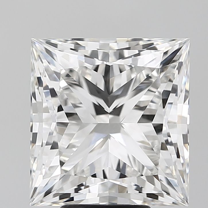 6.61 ct. princess Lab Grown Diamond front image