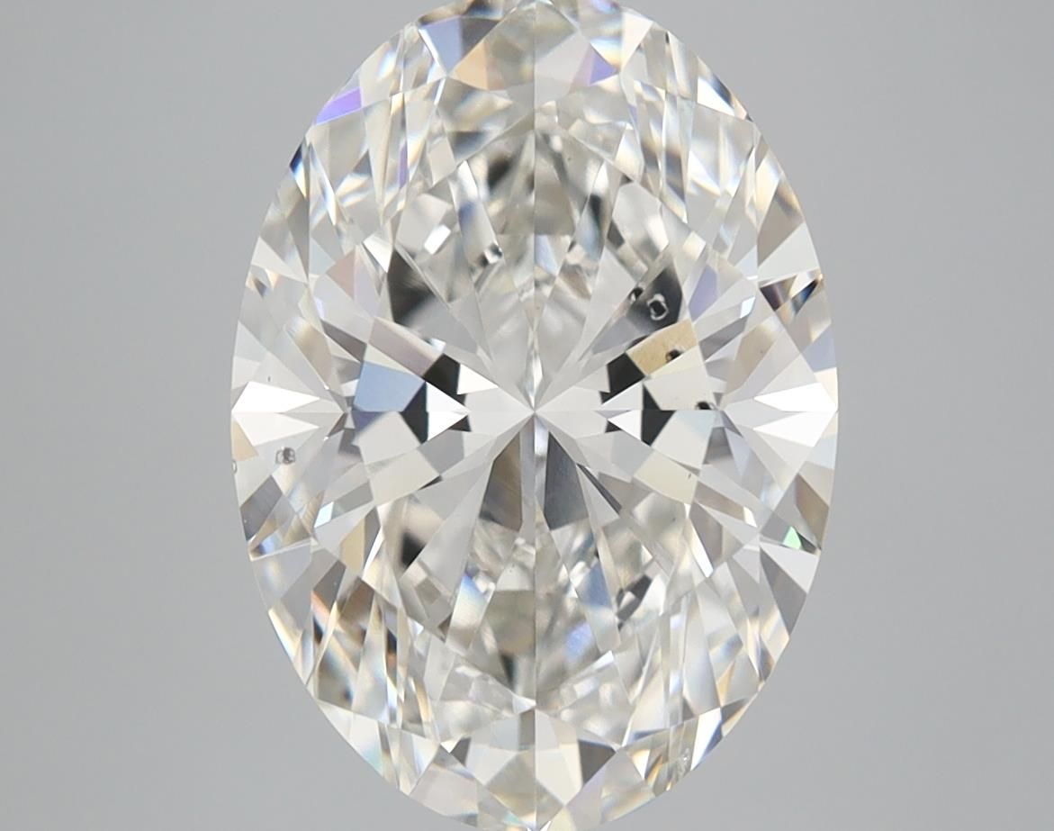 4.54 ct. oval Lab Grown Diamond front image