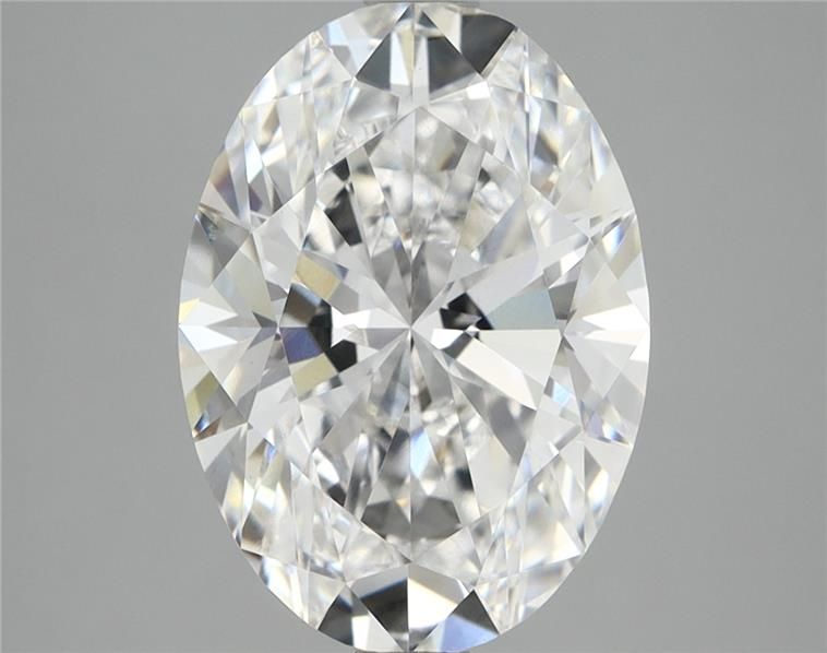 4.56 ct. oval Lab Grown Diamond front image