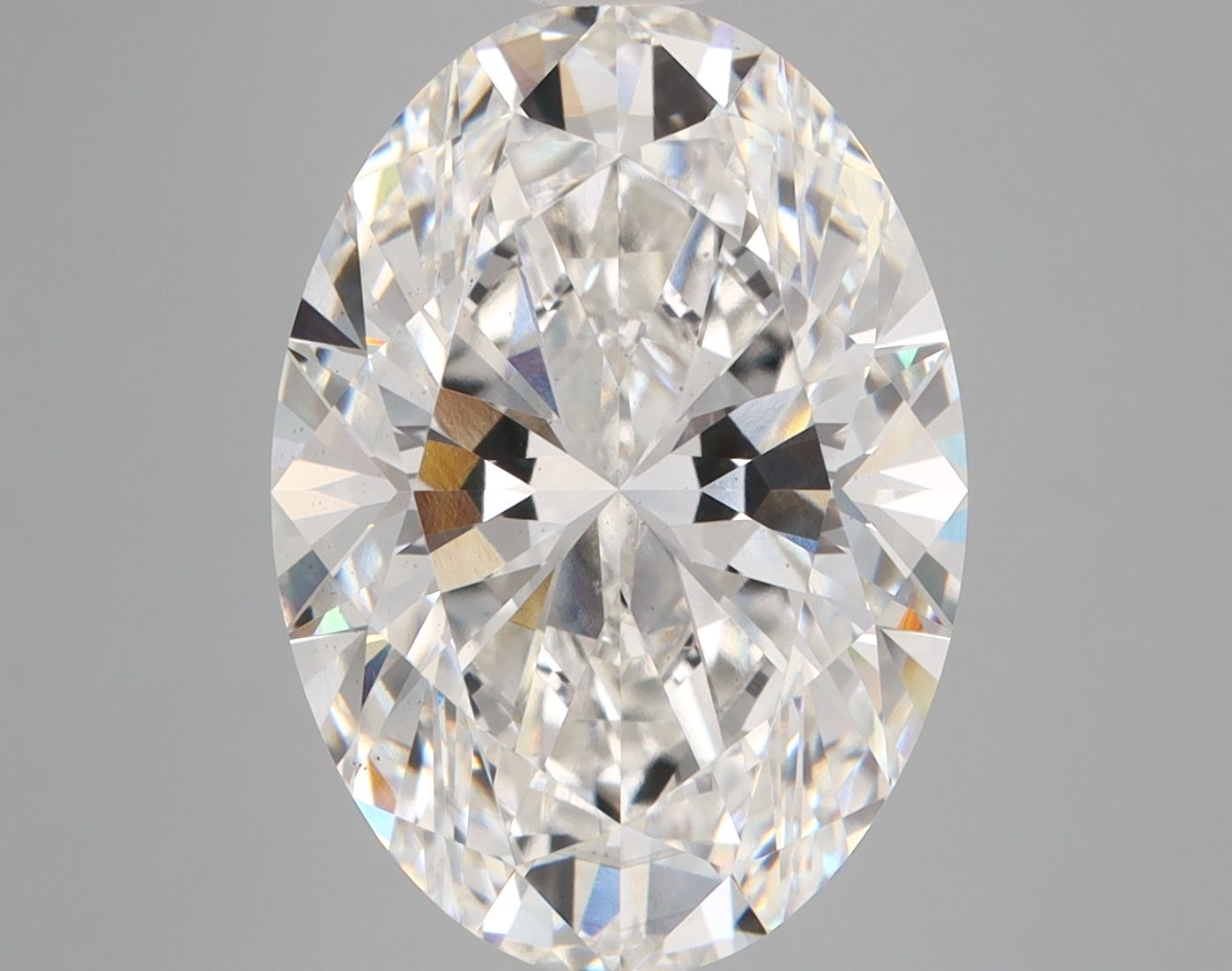 7.17 ct. oval Lab Grown Diamond front image