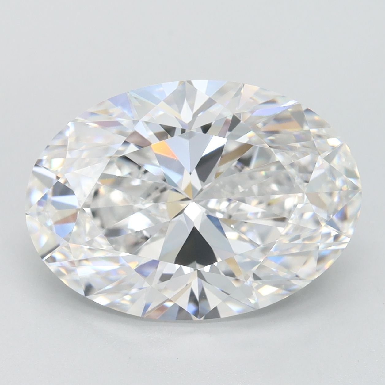 4.37 ct. oval Lab Grown Diamond front image