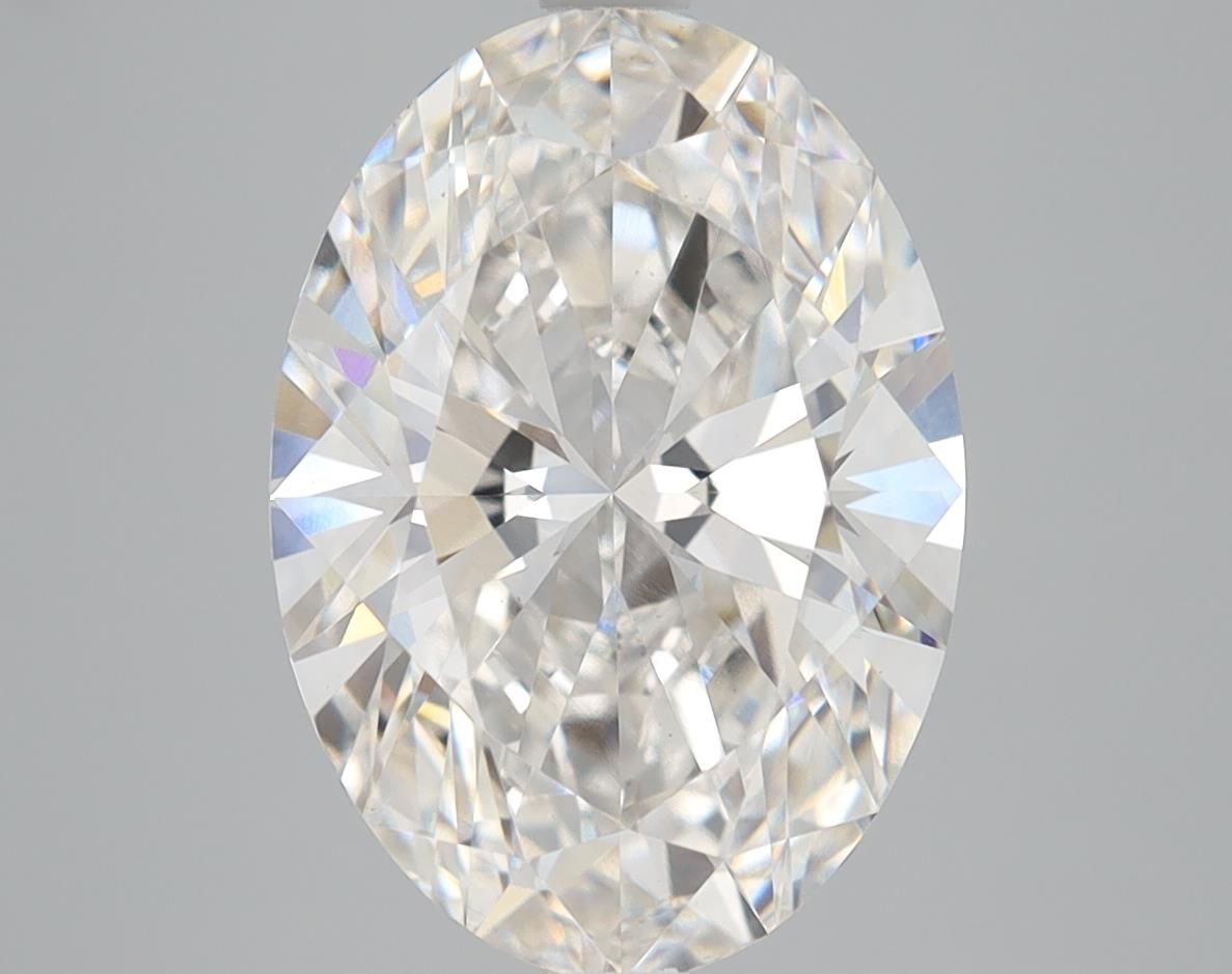 4.06 ct. oval Lab Grown Diamond front image