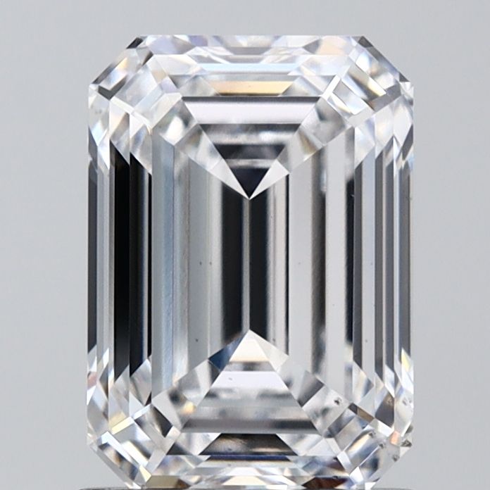 1.55 ct. emerald Lab Grown Diamond front image