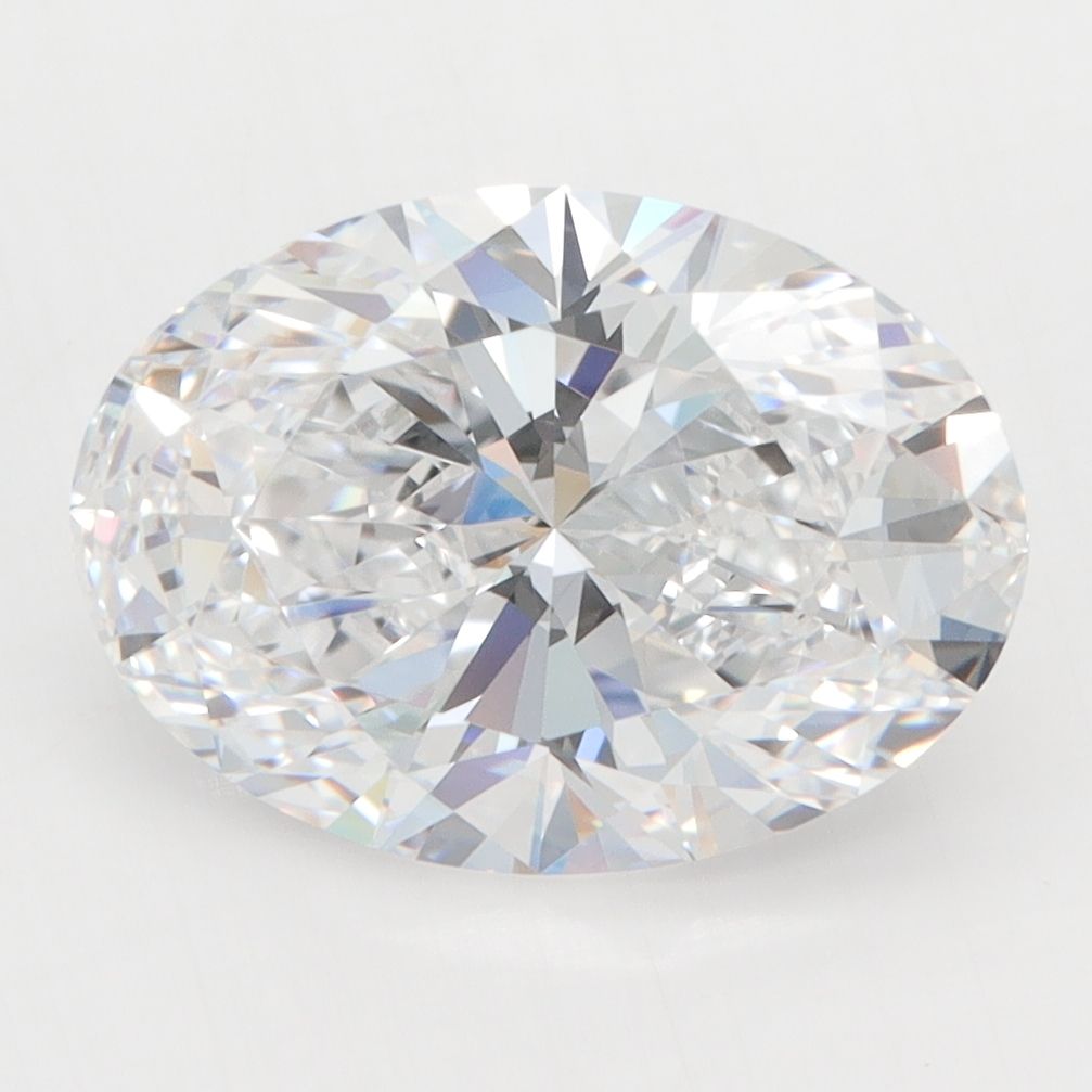 3.67 ct. oval Lab Grown Diamond front image
