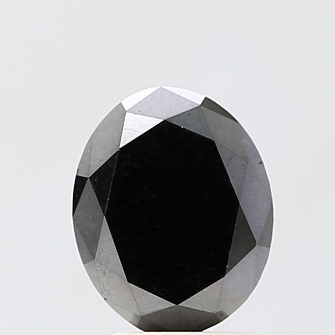 Diament 2.58 ct Fancy Black/VS1