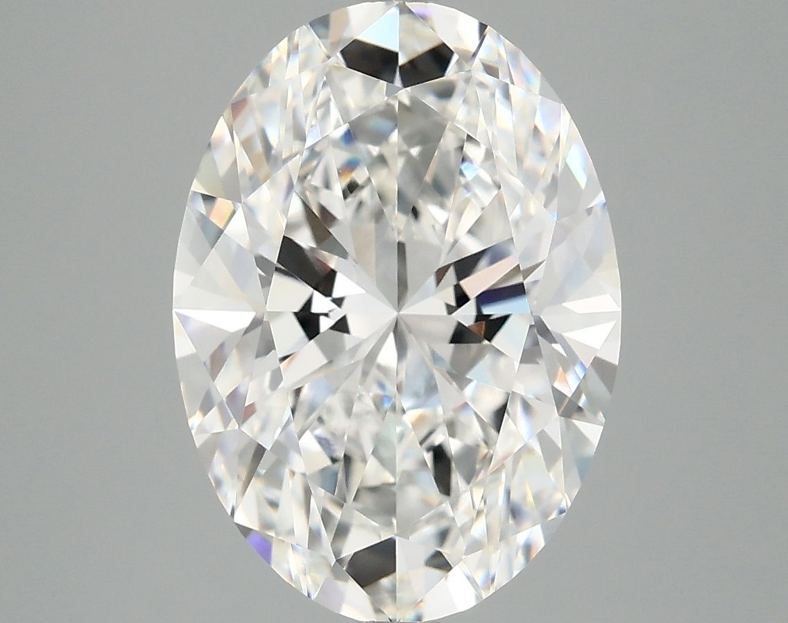 5.00 ct. oval Lab Grown Diamond front image