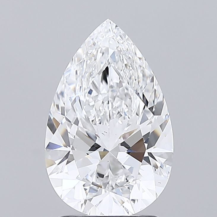 2.10 ct. pear Lab Grown Diamond front image