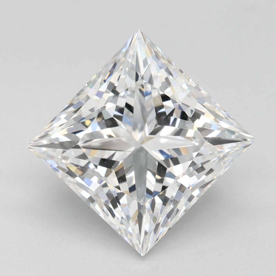 3.09 ct. princess Lab Grown Diamond front image