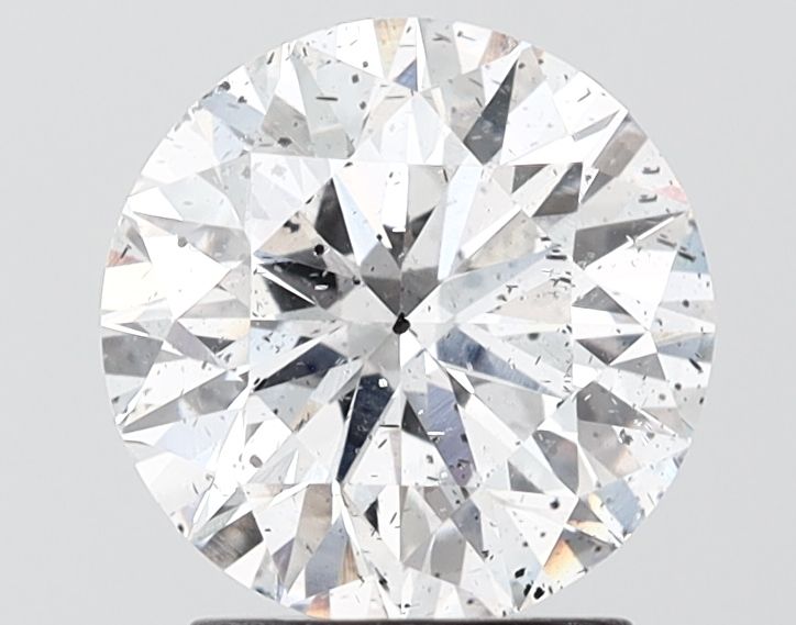 2.10 ct. round Lab Grown Diamond front image