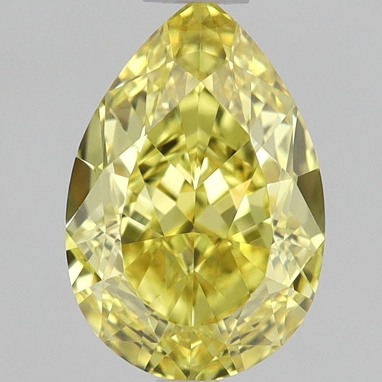 Diament 0.67 ct Fancy Vivid Yellow/IF