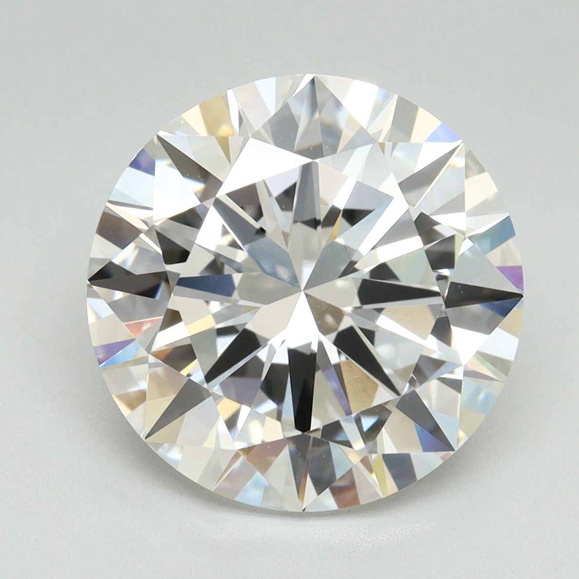 6.01 ct. round Lab Grown Diamond front image
