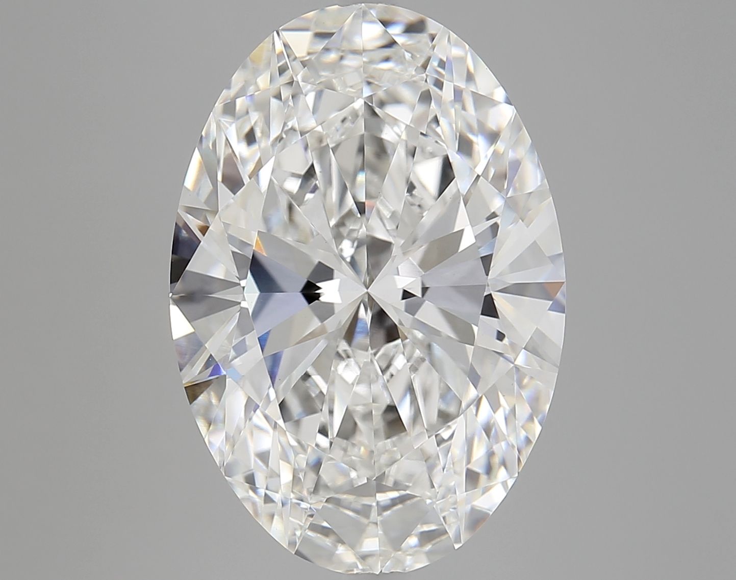 9.01 ct. oval Lab Grown Diamond front image