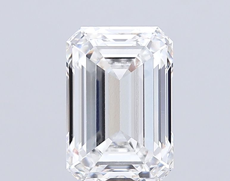 6.35 ct. emerald Lab Grown Diamond front image