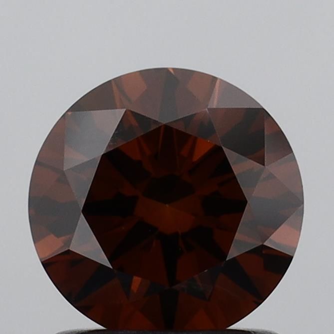 1.07 CT Fancy Deep Orange ROUND