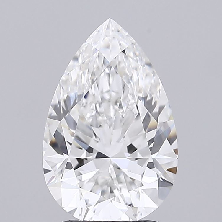 2.70 ct. pear Lab Grown Diamond front image