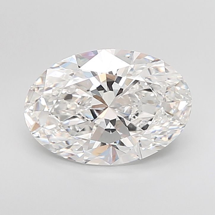 5.02 ct. oval Lab Grown Diamond front image