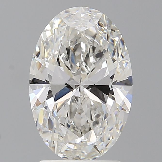 2.55 ct. oval Lab Grown Diamond front image