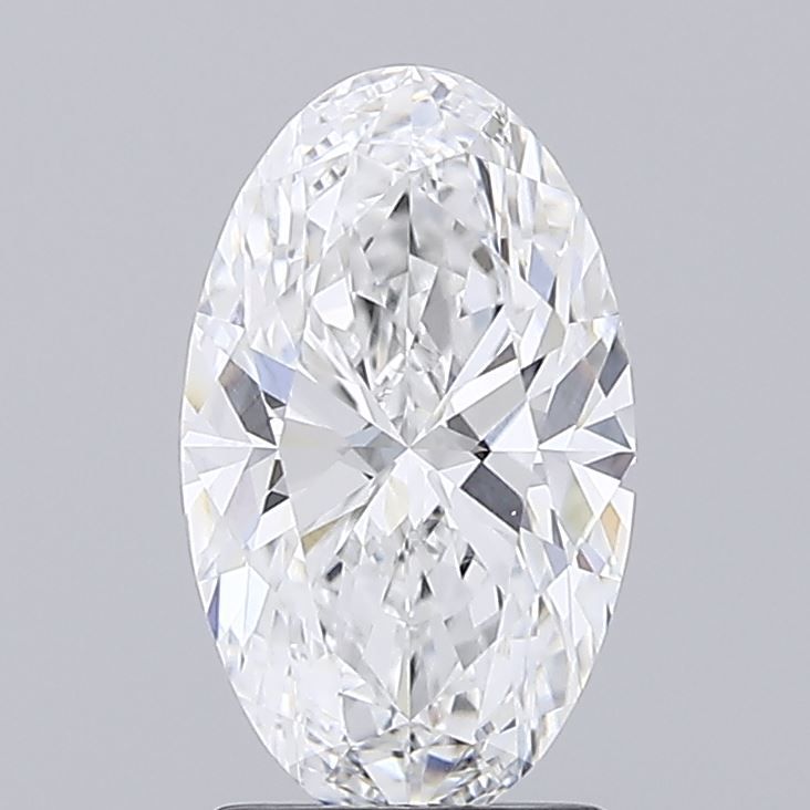 1.72 ct. oval Lab Grown Diamond front image