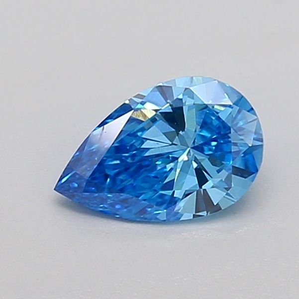 0.5 CT Fancy Vivid Blue PEAR