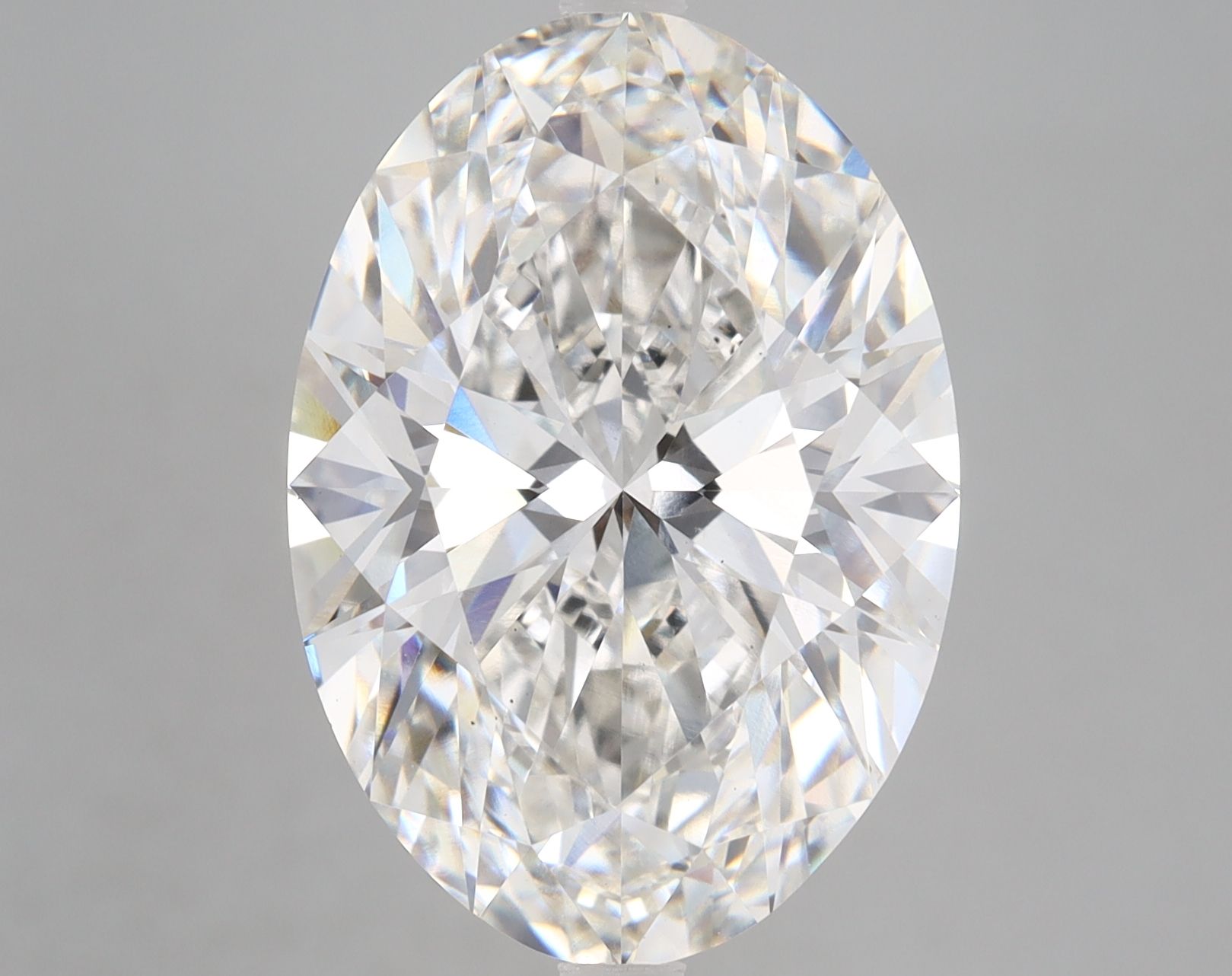 10.00 ct. oval Lab Grown Diamond front image