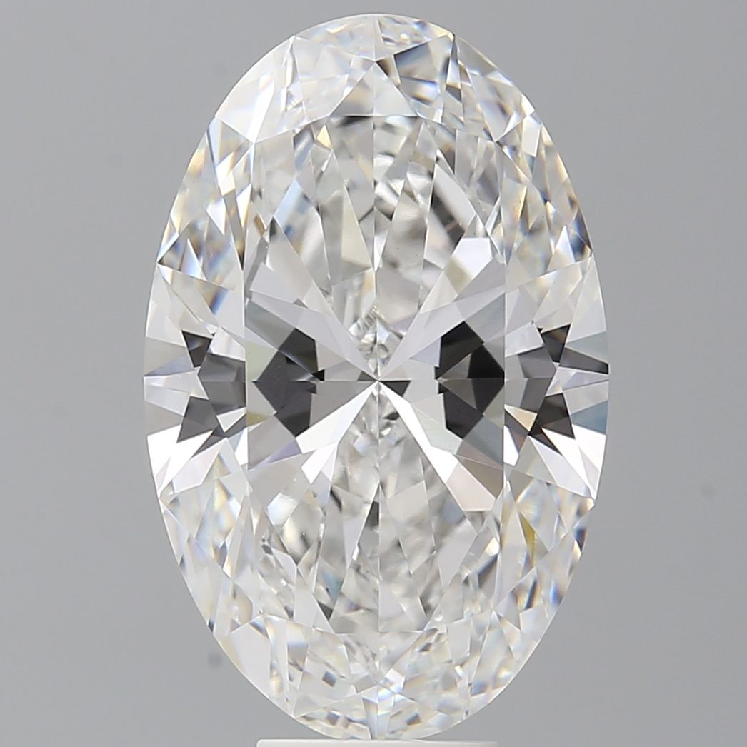 9.10 ct. oval Lab Grown Diamond front image