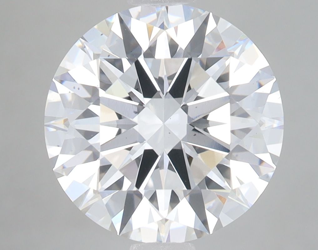 Diamant Rond 4.37 ct - Couleur F - Pureté VS2