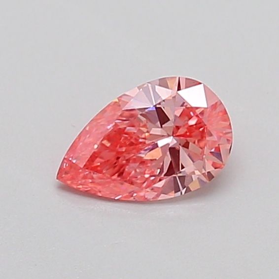 0.33 CT Fancy Vivid Pink PEAR