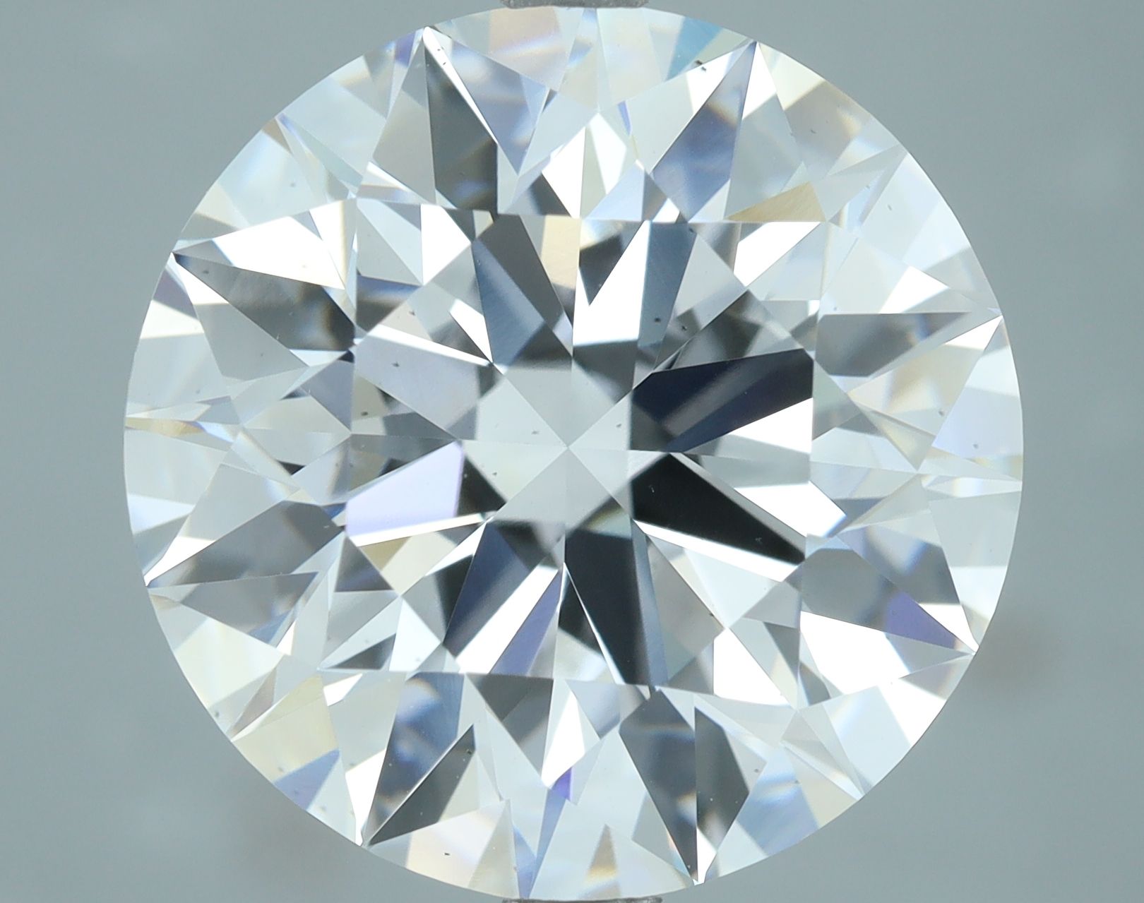 8.18 ct. round Lab Grown Diamond front image