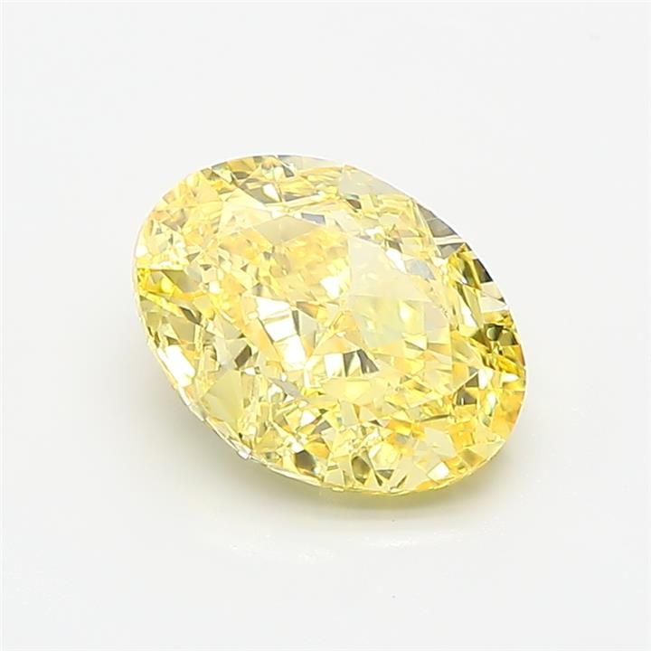 1.6 CT Fancy Intense Yellow OVAL