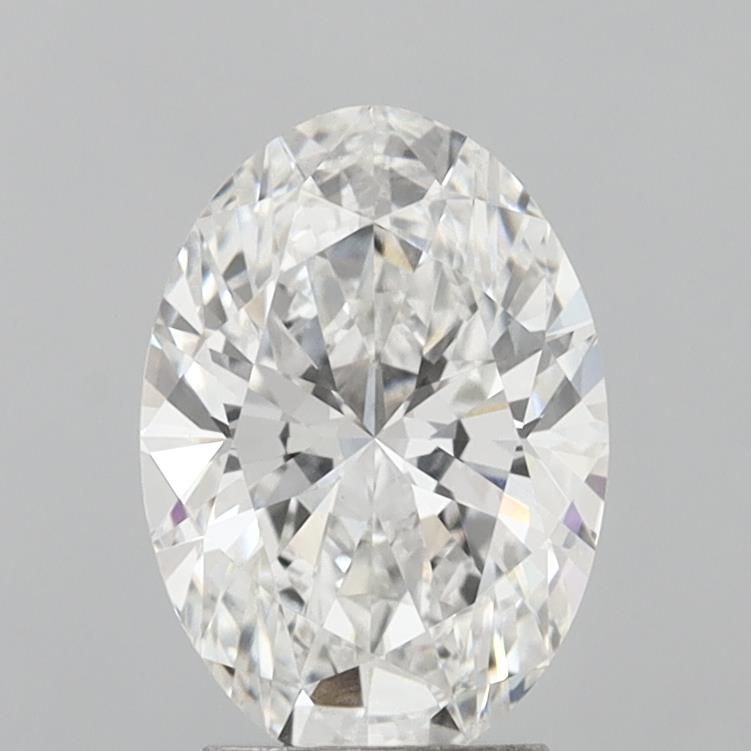 3.02 ct. oval Lab Grown Diamond front image