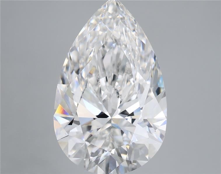 7.01 ct. pear Lab Grown Diamond front image