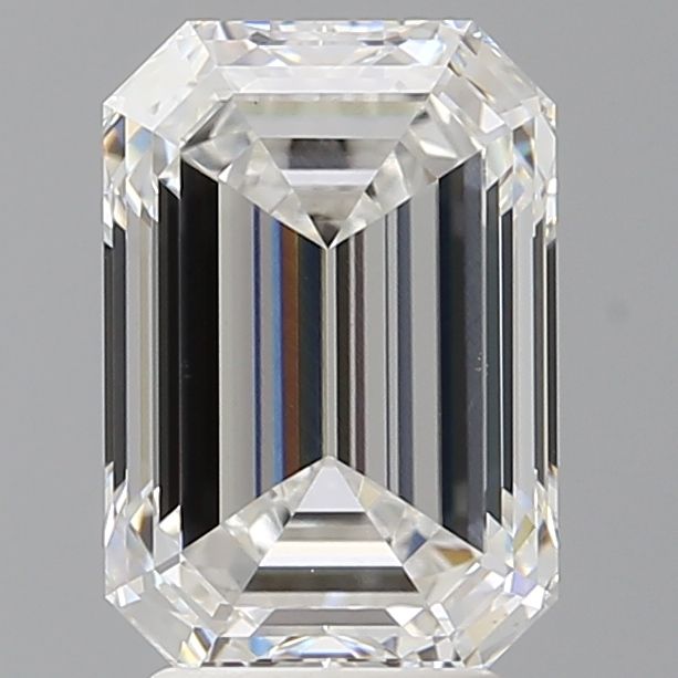 3.57 ct. emerald Lab Grown Diamond front image