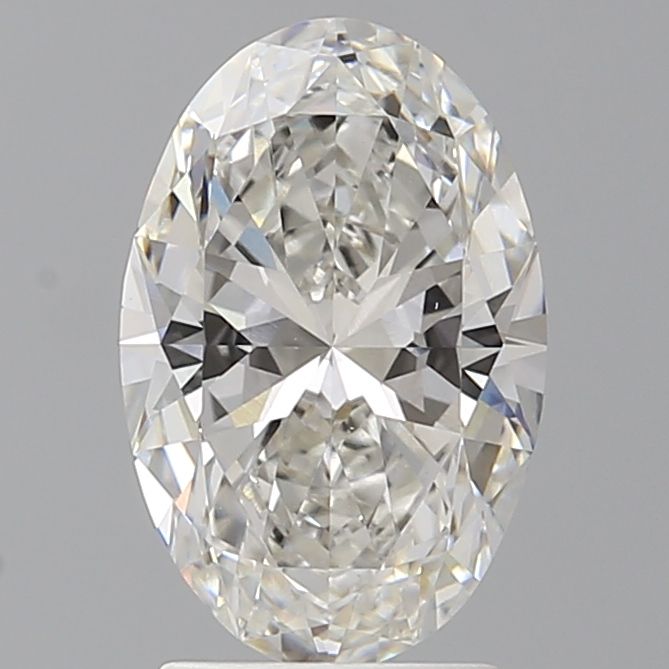 2.54 ct. oval Lab Grown Diamond front image