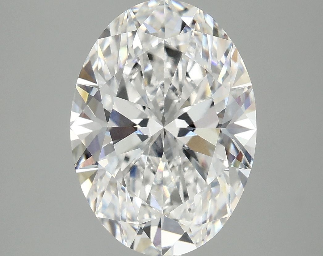 3.85 ct. oval Lab Grown Diamond front image