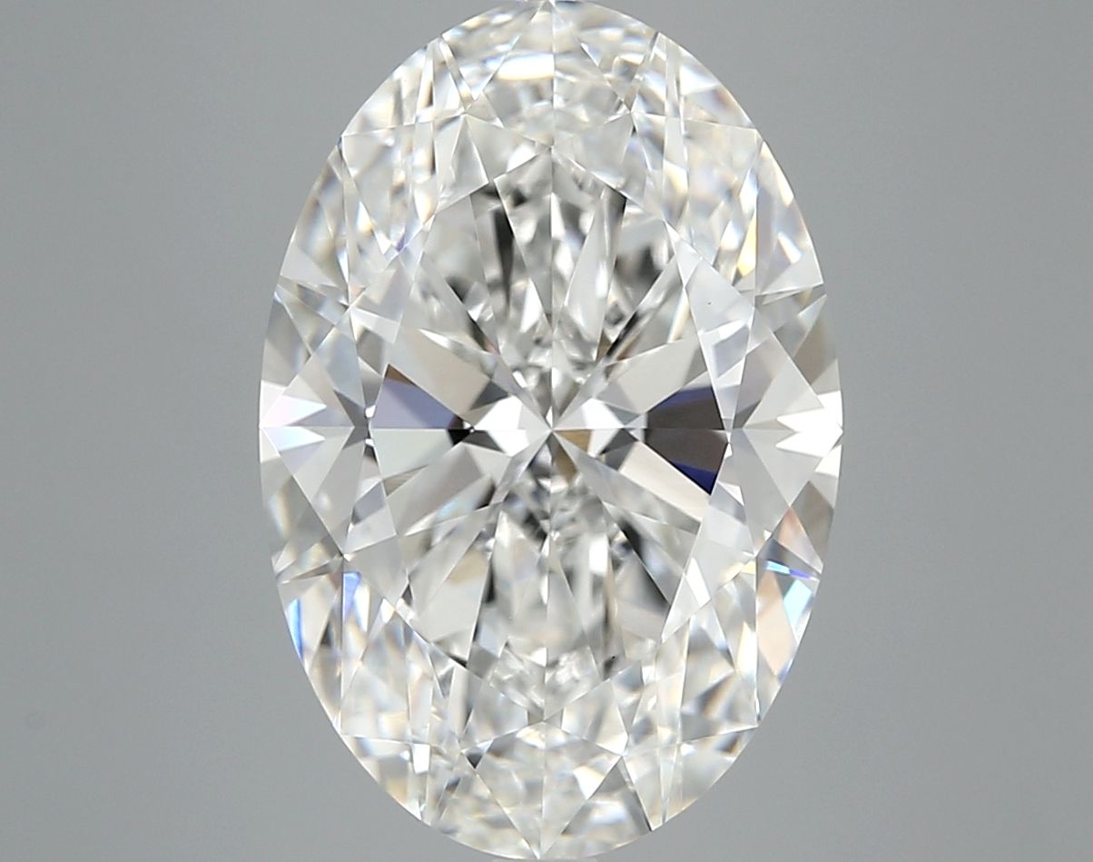 7.53 ct. oval Lab Grown Diamond front image