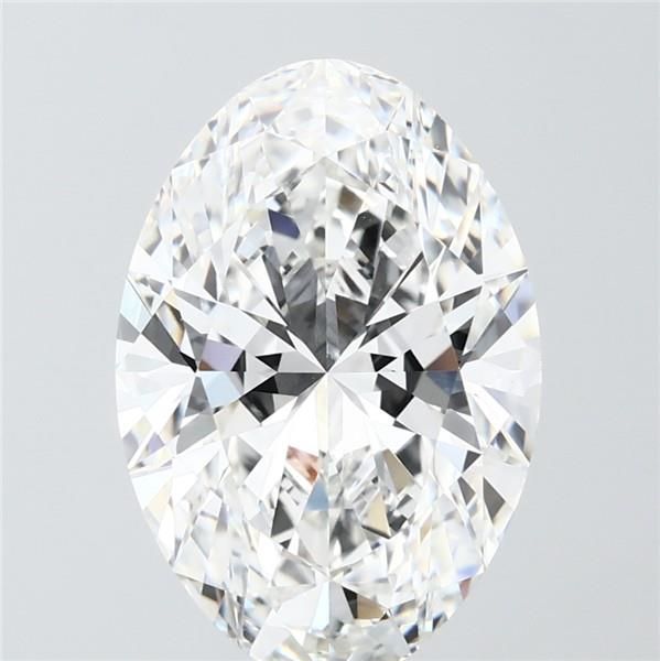5.07 ct. oval Lab Grown Diamond front image