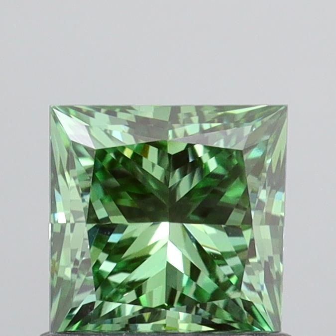 1.03 CT Fancy Vivid Green PRINCESS