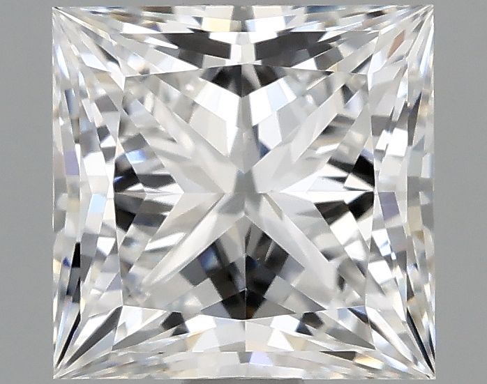 1.38 ct. princess Lab Grown Diamond front image