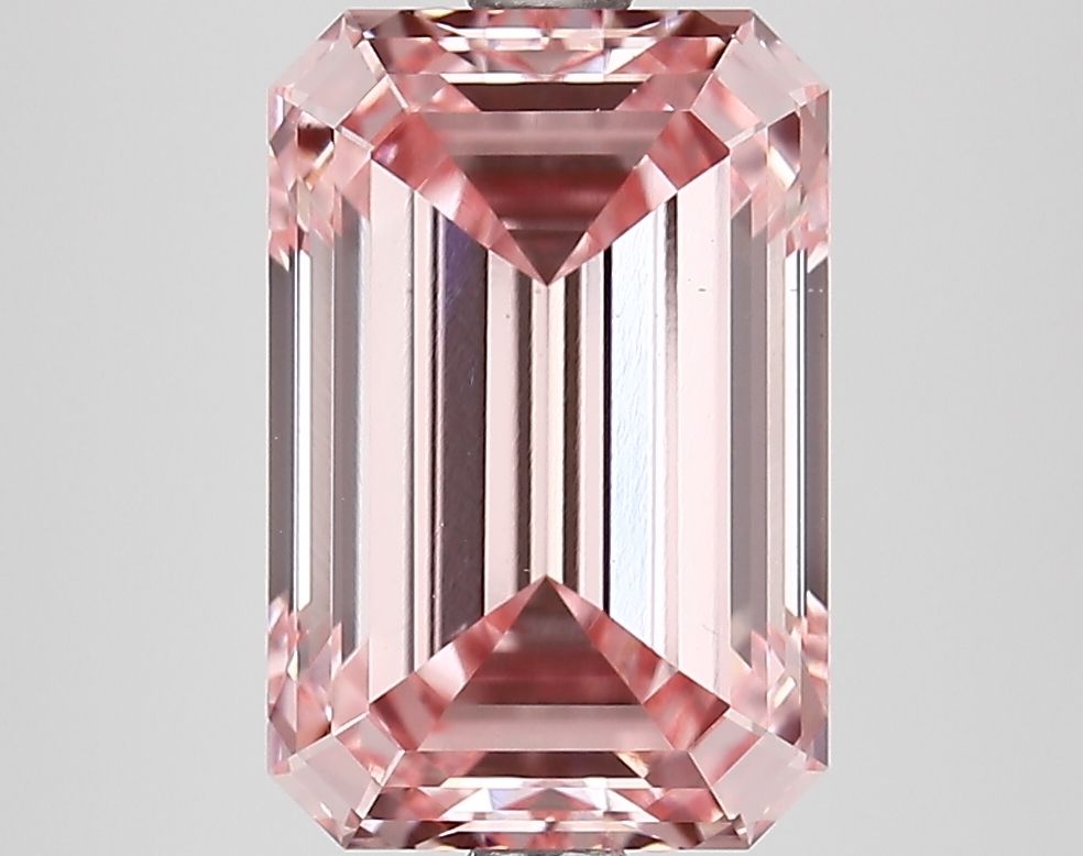 3.90 ct. emerald Lab Grown Diamond front image