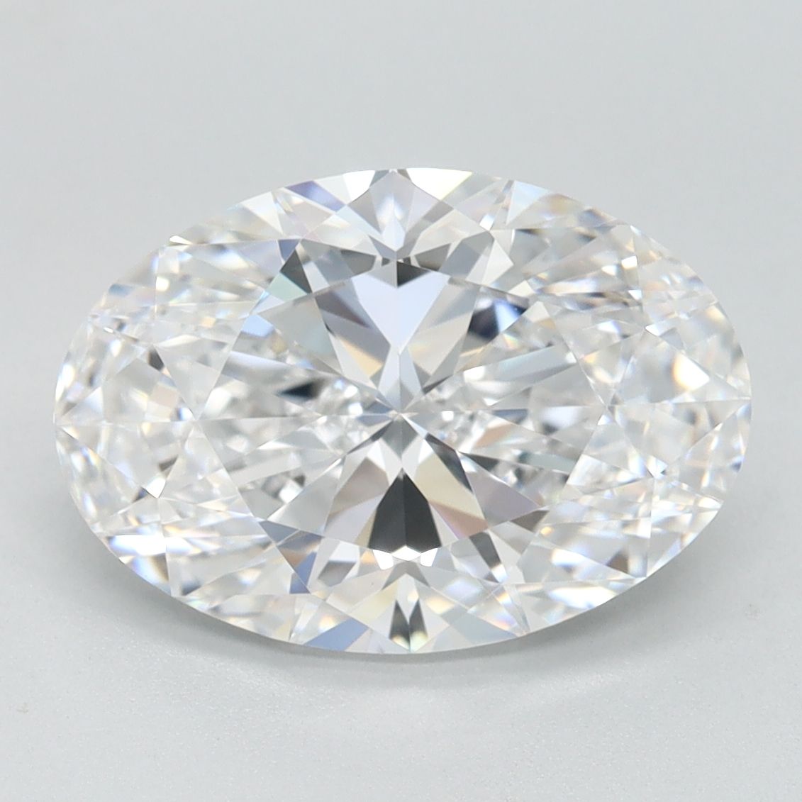 3.02 ct. oval Lab Grown Diamond front image