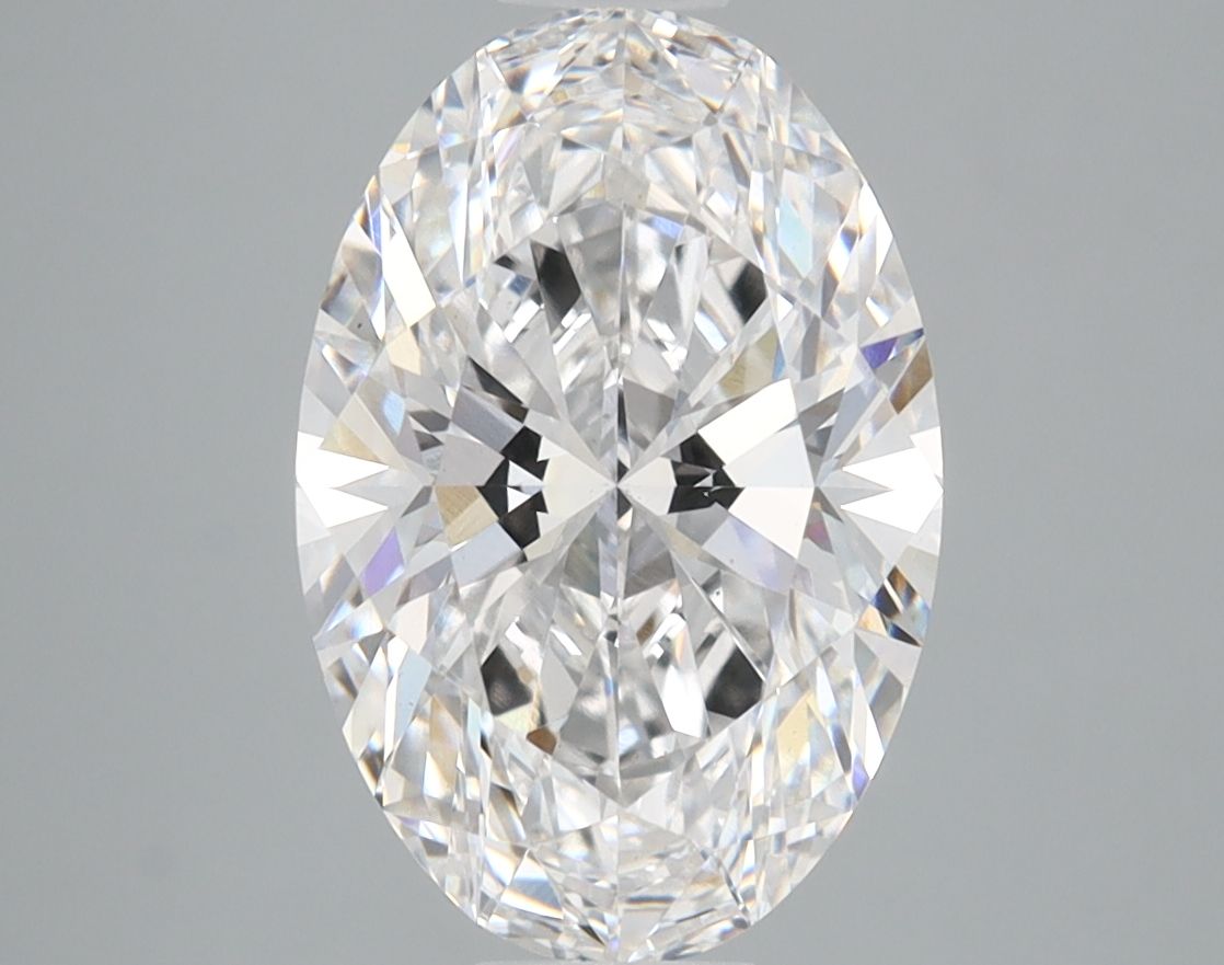 3.08 ct. oval Lab Grown Diamond front image