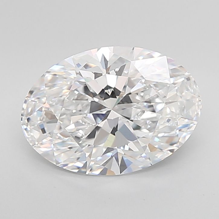 3.78 ct. oval Lab Grown Diamond front image