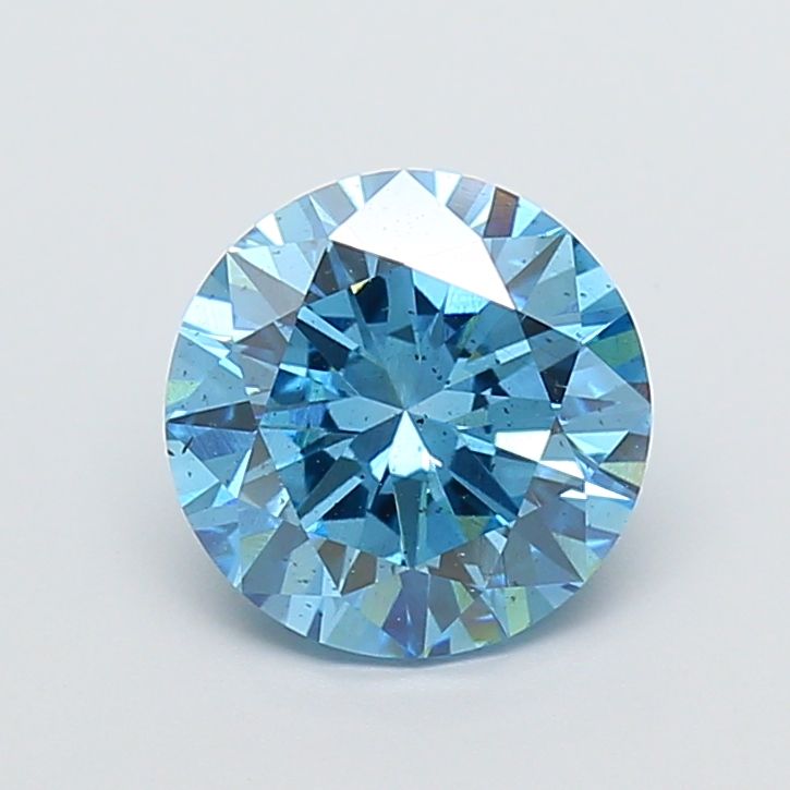 2.02 CT Fancy Vivid Blue ROUND