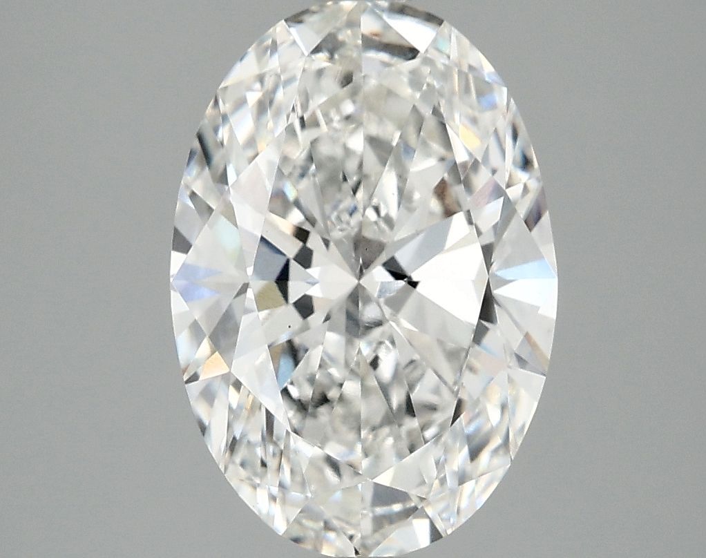 3.02 ct. oval Lab Grown Diamond front image