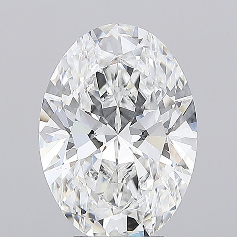 5.10 ct. oval Lab Grown Diamond front image