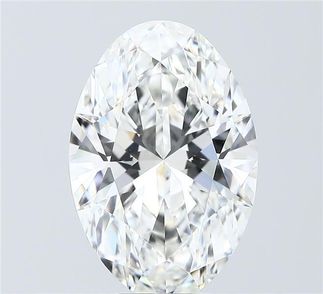 6.09 ct. oval Lab Grown Diamond front image