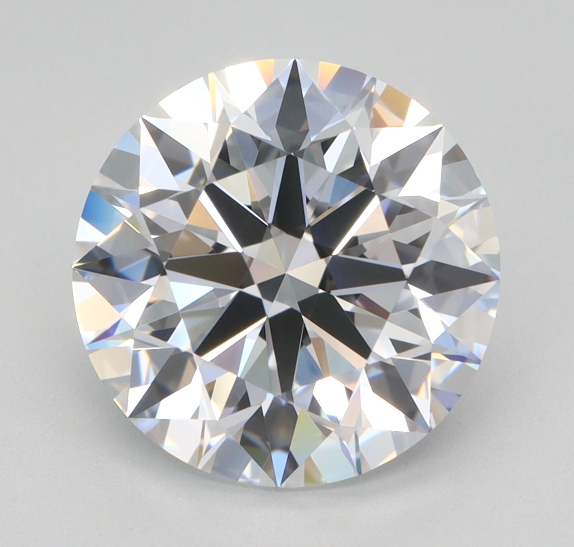 Diamant Rond 3.22 ct - Couleur D - Pureté VVS1