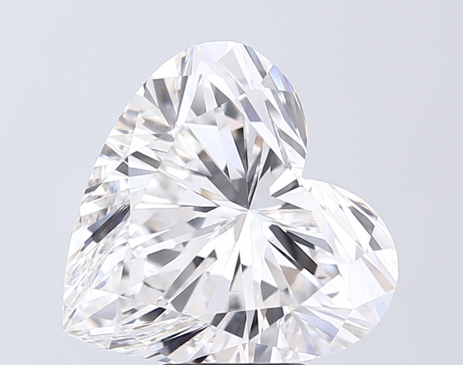 6.08 ct. heart Lab Grown Diamond front image