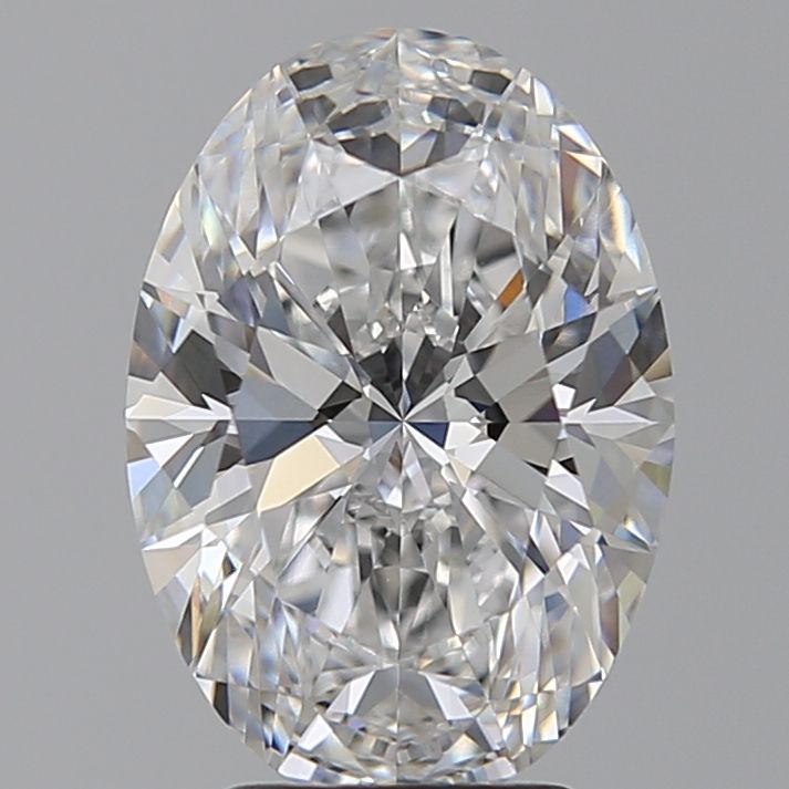 3.78 ct. oval Lab Grown Diamond front image