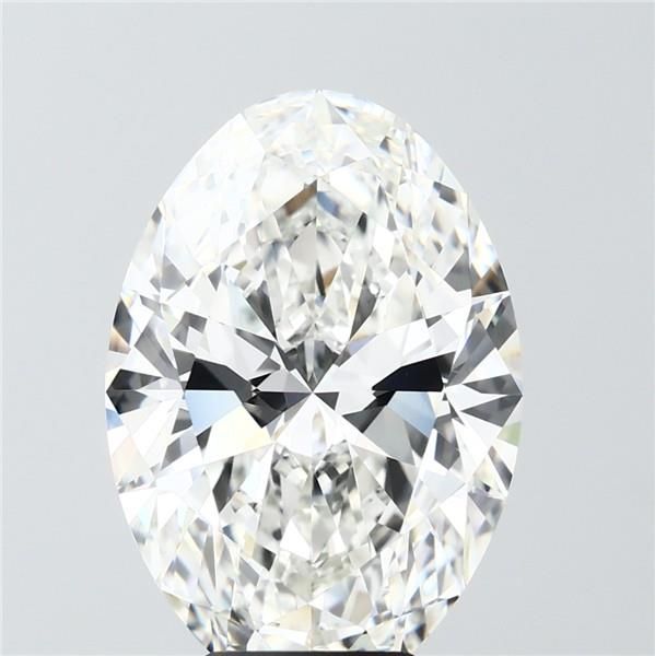 7.02 ct. oval Lab Grown Diamond front image
